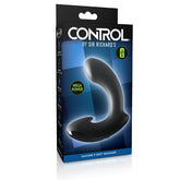 Masajeador de Próstata Sir Richard’s Control Silicone P-Spot Massager- Black - Cake Sex Shop